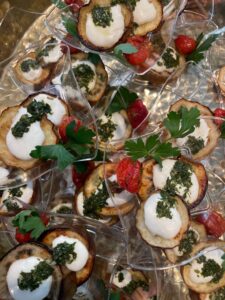 Savory Eggplant Rounds - Butterfly Garden