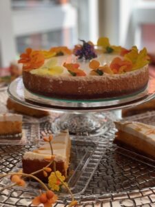 Sweet Potato Cheesecake - Village Boulder Garden