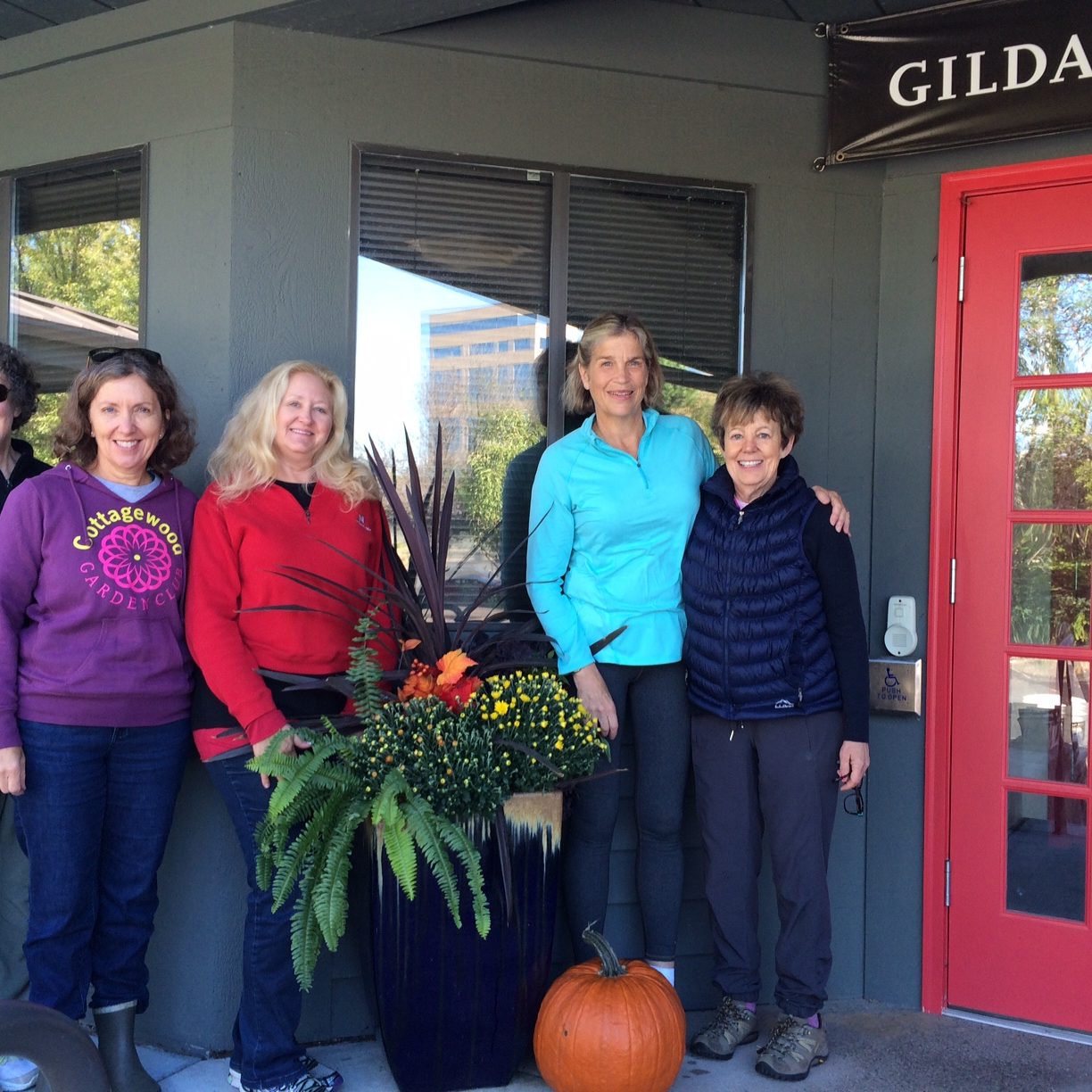 Fall Pots at Gilda's